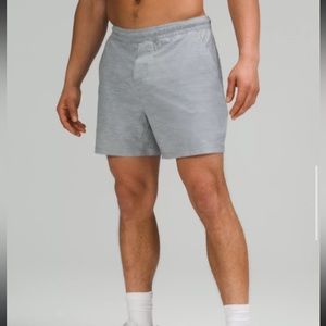 Lululemon - Mens - Gray - Pace Breaker Lined Shorts - 5in